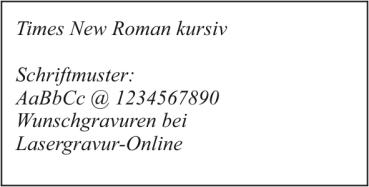Hundemarke - Knochen - mit Logo + beiseitiger Gravur - rot