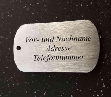 Hundemarke-Edelstahl