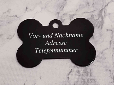 Hundemarke-Alu