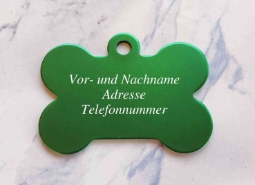Hundemarke-Alu