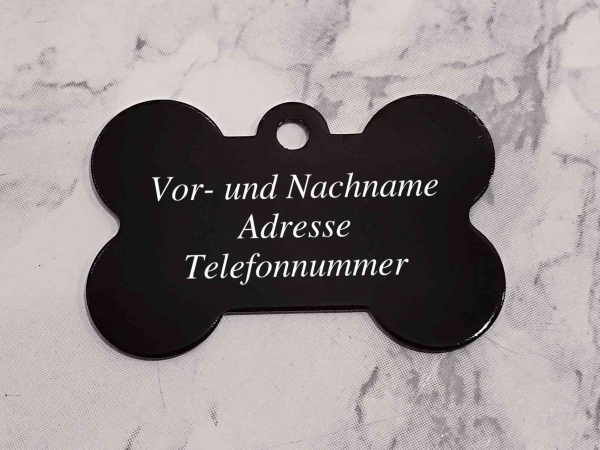 Hundemarke-Alu